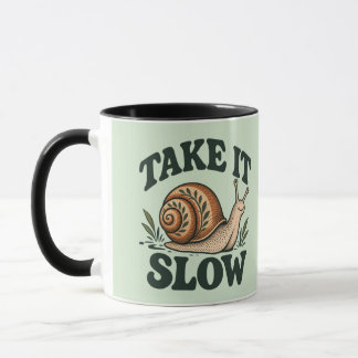 Caneca Leve Devagar - Caracol Caprichoso da Floresta Enca