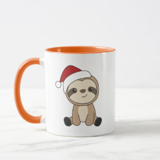 Caneca Leve Natal Neve Animais de inverno Lama Muita