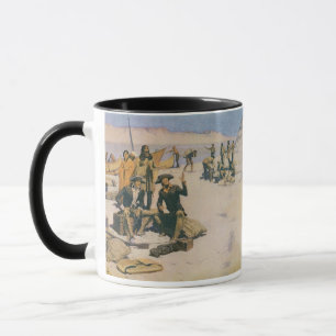 Caneca Lewis e Clark no Rio Columbia
