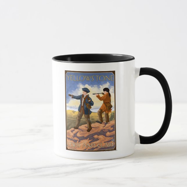 Caneca Lewis e Clark - Parque Nacional Yellowstone (Direita)