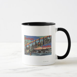 Caneca Lewiston, Maine (cena do rio)