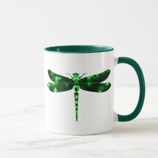 Caneca Libélula verde