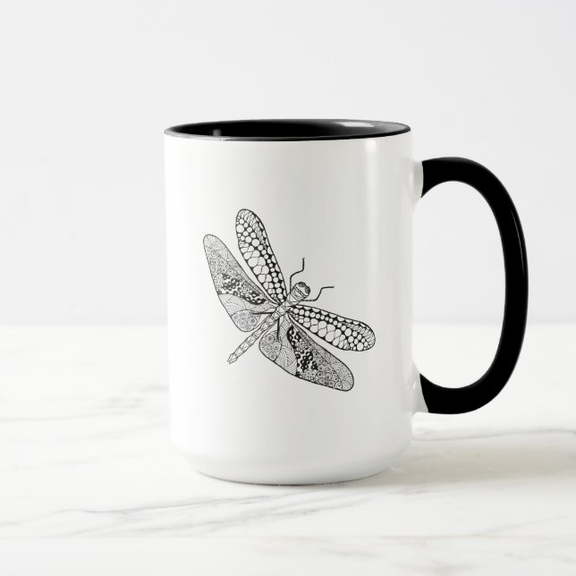 Caneca Libélula Zendoodle (Direita)