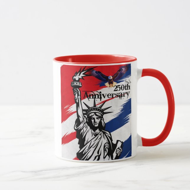 Caneca Liberdade 250 Anos Forte EUA (Direita)