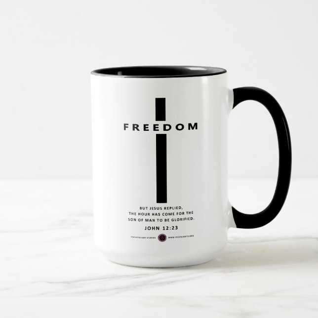 Caneca Liberdade Cruzada (Direita)