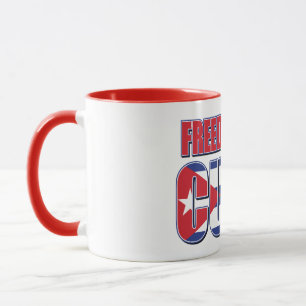 Caneca Liberdade para Cuba
