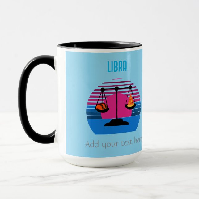 Caneca Libra Pizza e Taco Mug (Esquerda)