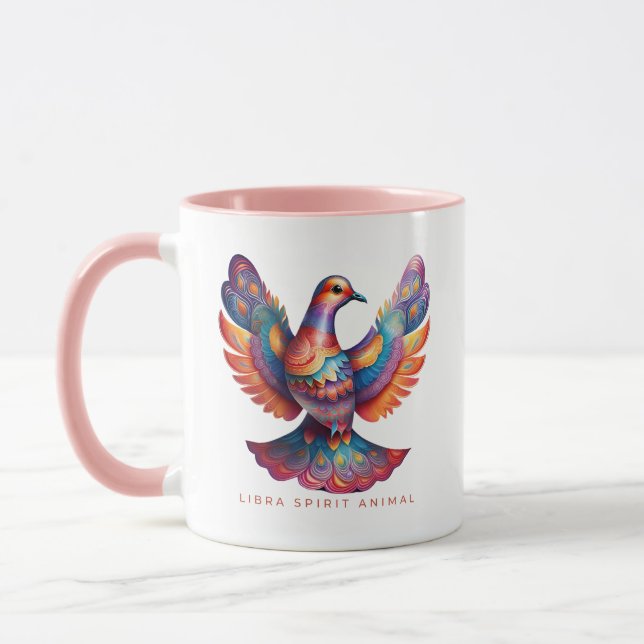 Caneca Libra Spirit Dove Alebrije Female (Esquerda)