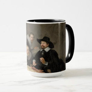 Caneca Lição de Anatomia de Nicolaes Tulp Pequeno