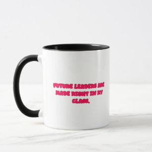 Caneca Líderes Futuros Feitos No Meu Projeto De Professor