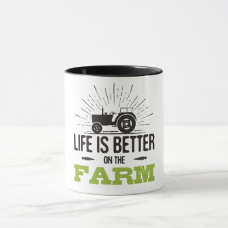 Caneca Life is Better On The Farm