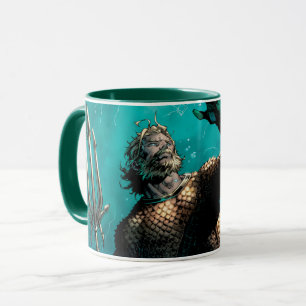 Caneca Liga da Justiça nº 10 Aquaman Afogou Variante da T