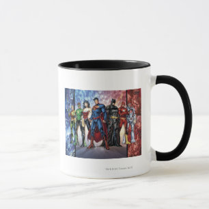 Caneca Liga da Justiça Novo 52 Liga da Justiça