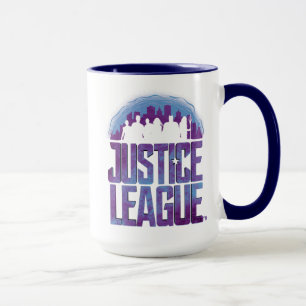 Caneca Liga da Justiça Silhouette da Liga da Justiça
