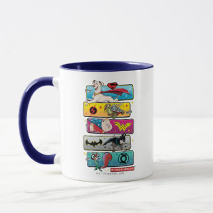 Caneca Liga DC de Painéis Super Pets