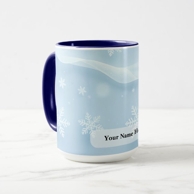 Caneca Liga Pale Frost Mutiara Flake (Frente Esquerda)