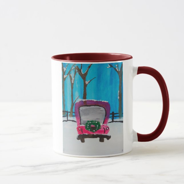 Caneca Lil' Red Truck (Direita)