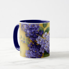 Caneca lilás roxo