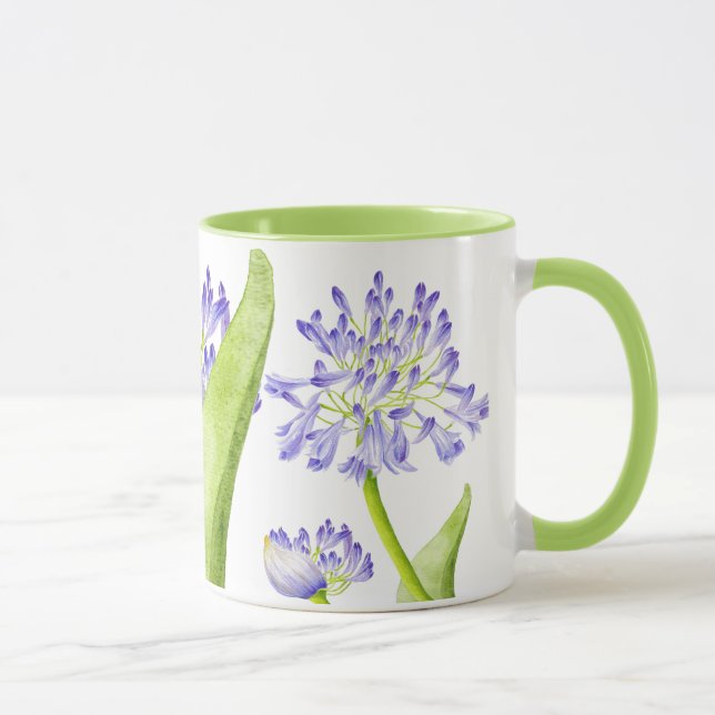 Caneca Lily of the Nile on a Combo Mug - (VII) (Direita)