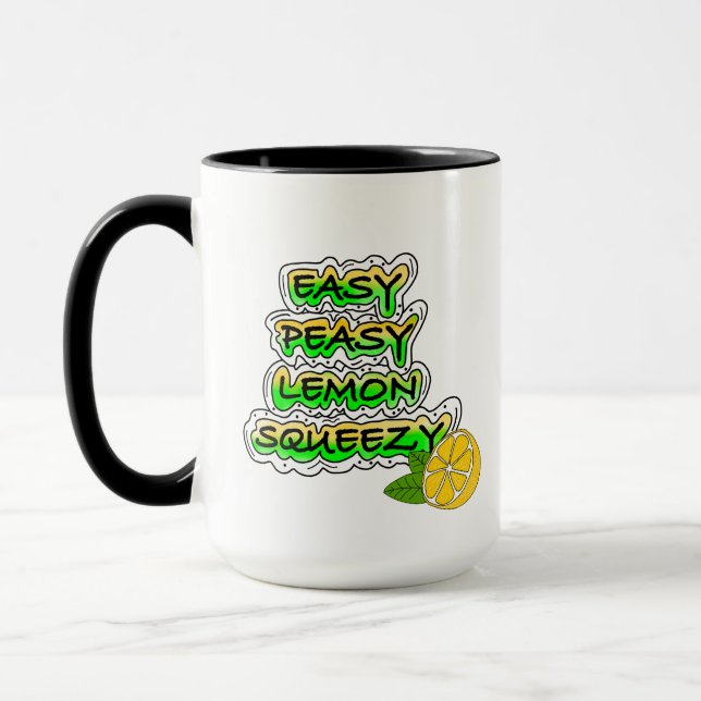 Caneca Limão de Malgaxe Fácil (Esquerda)