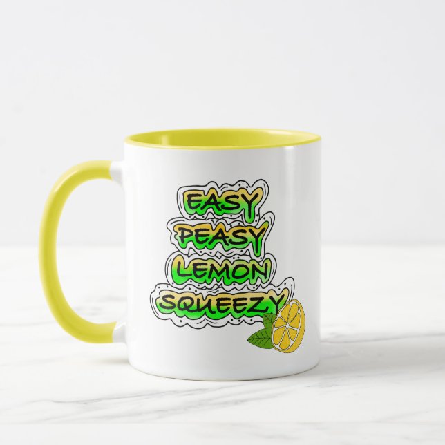 Caneca Limão de Malgaxe Fácil (Esquerda)