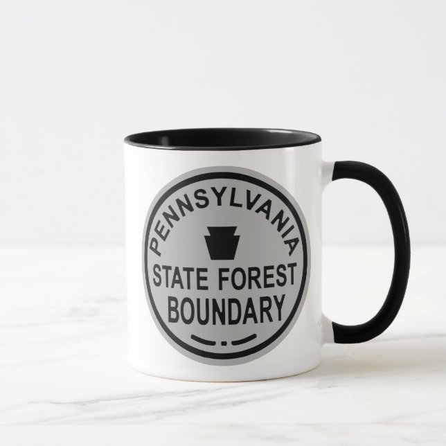 Caneca Limite da floresta do estado do PA (Direita)