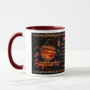 Caneca Limite do zodíaco do Sagitário da Escorpião de