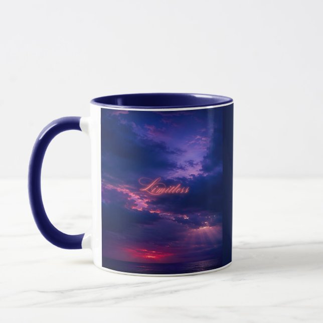 Caneca Limitless Sky - Deep Waters  (Esquerda)