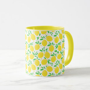 Caneca Limões Amarelos frescos 06