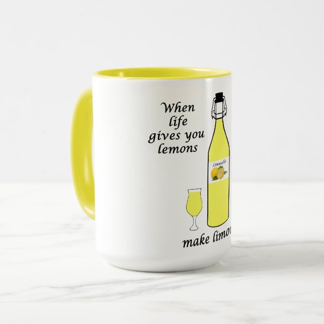 Caneca Limões para Limoncello (Frente Esquerda)