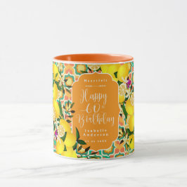 Caneca Limon Mediterrâneo 60º Laranja