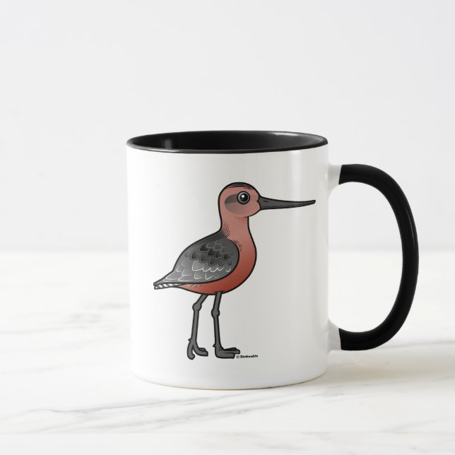 Caneca Limosa com cauda listrada (Direita)