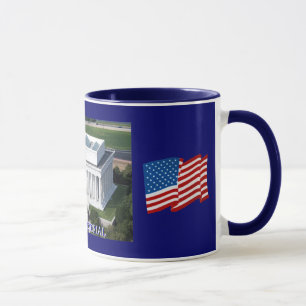 Caneca Lincoln Memorial Mug