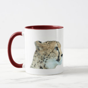 Caneca Linda Cama de Fotos de Gato de Cheetah