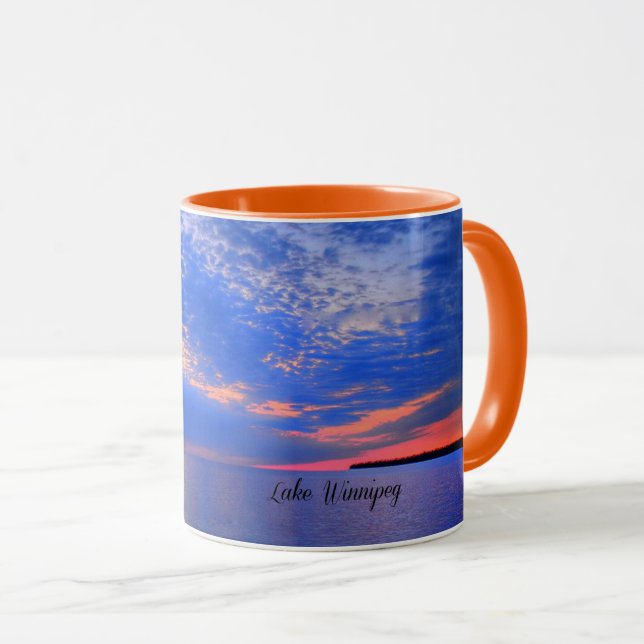Caneca Linda lagoa Winnipeg (Frente Esquerda)