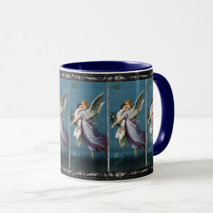 Caneca Linda pintura do Anjo Guardião