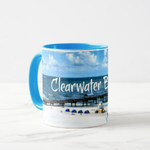 Caneca Linda Praia de Clearwater, Flórida