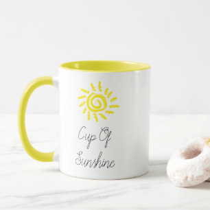 Caneca LINDÍSSIMO! 🌞Caneca Copo de Sol – Sol Amarelo Bri
