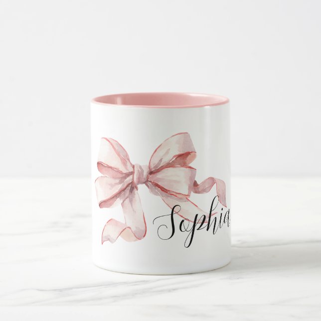 Caneca Lindo Laço Rosa (Centro)
