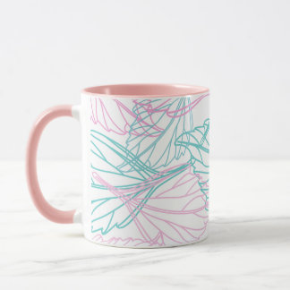 Caneca Lindo padrão Folha