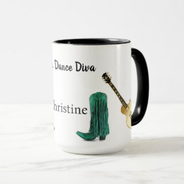 Caneca Line Dance Diva Mug