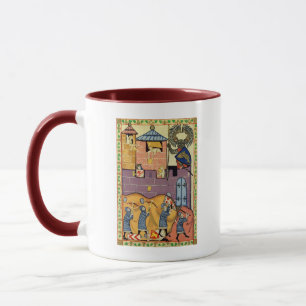 Caneca Lingando Rochas, Codex Manesse do século 14