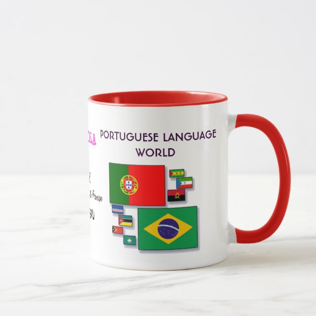 Caneca Linguagem Portuguesa (Direita)
