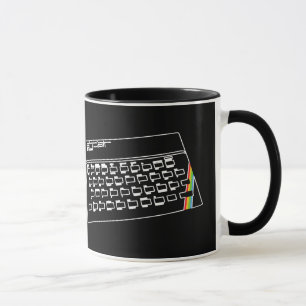 Caneca Linha arte do espectro de ZX