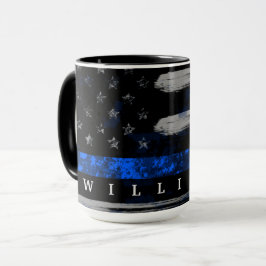 Caneca Linha Azul fina denominada Mug