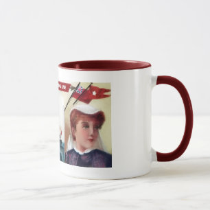 Caneca Linha branca da estrela
