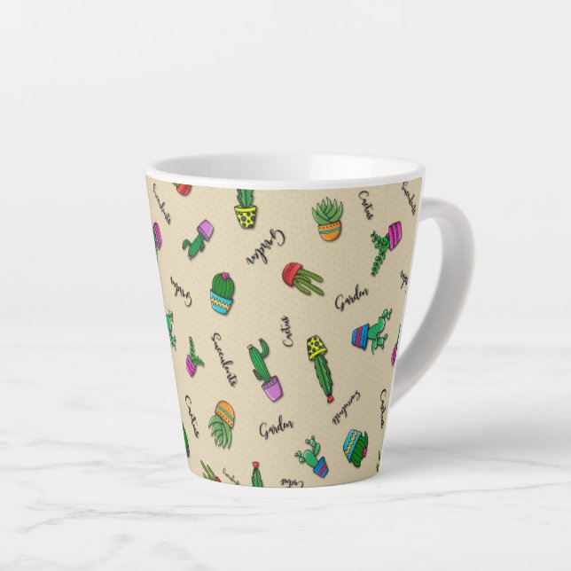 Caneca Linha Cactus (Ângulo direito)