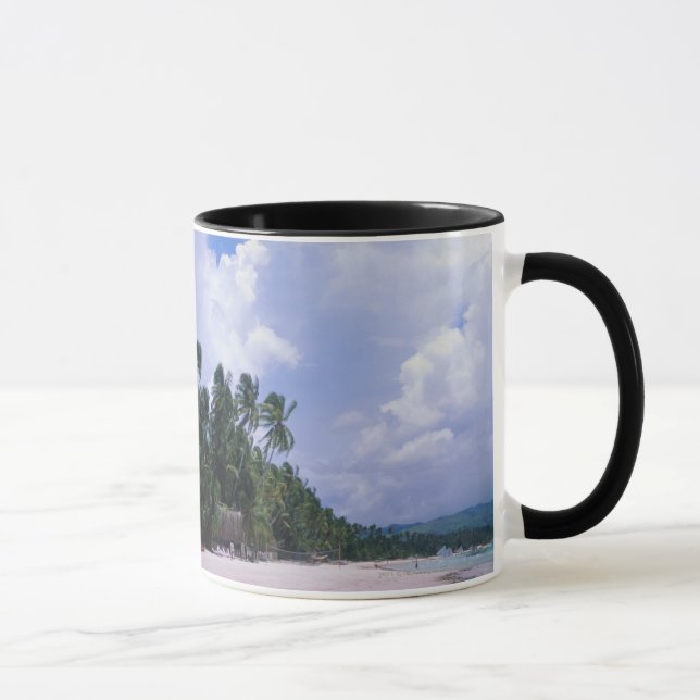 Caneca Linha costeira tropical (Direita)