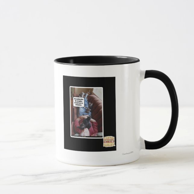 Caneca Linha de espera para snuggles (Direita)