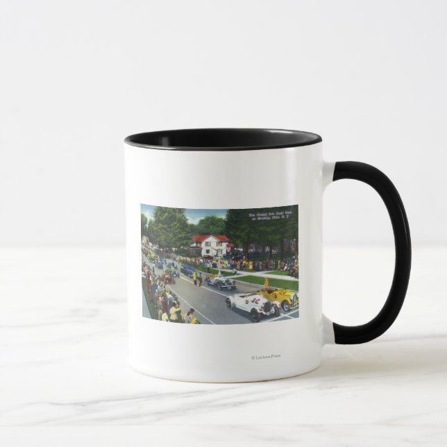 Caneca Linha de partida na Corrida Automática do Grande P (Direita)
